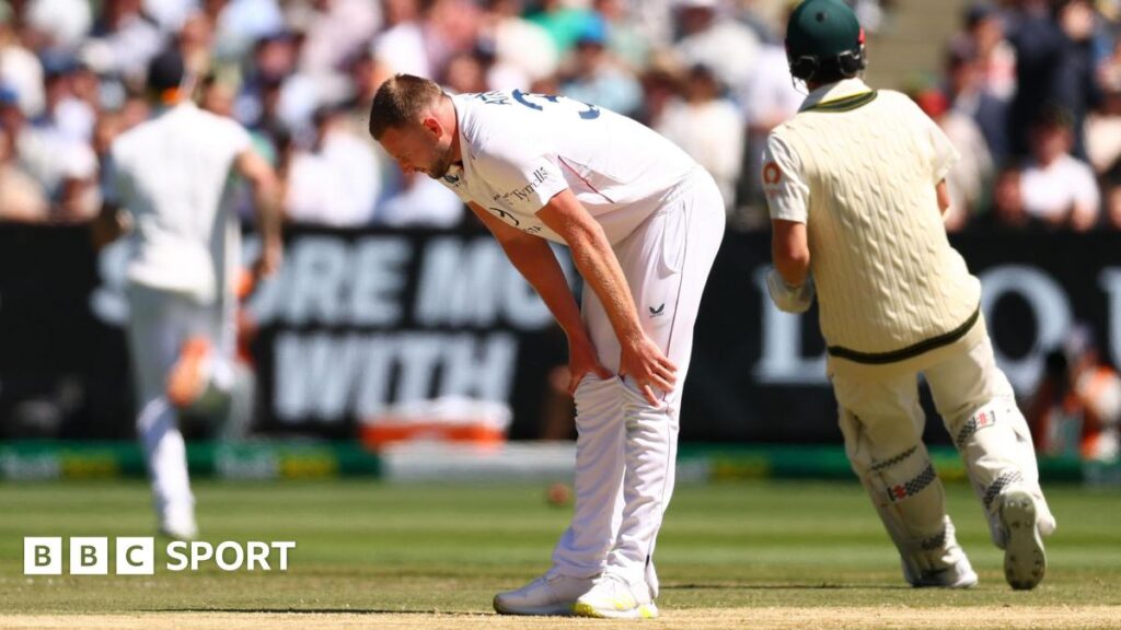The Ashes 2025-26: Gus Atkinson adds to England injury concerns