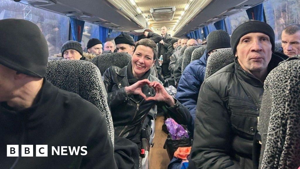 Belarusian prisoners celebrate release after US lifts sanctions