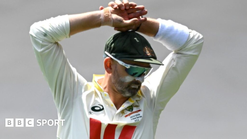 Ashes 2025-26: Injured Nathan Lyon out of third Test and doubt for series