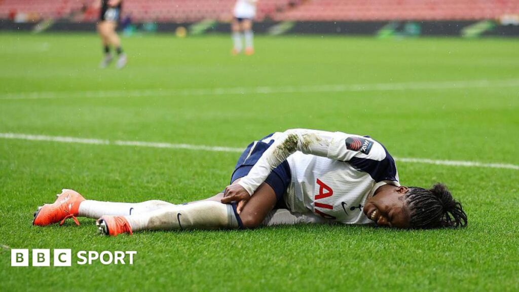 Jess Naz: England and Tottenham’s Jess Naz out for season with second career ACL injury