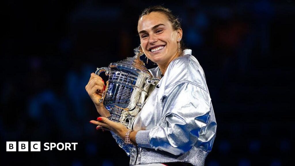 Aryna Sabalenka voted 2025 WTA player of the year
