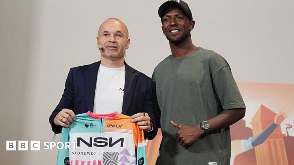 World Cup winner Andres Iniesta excited by new NSN cycling team