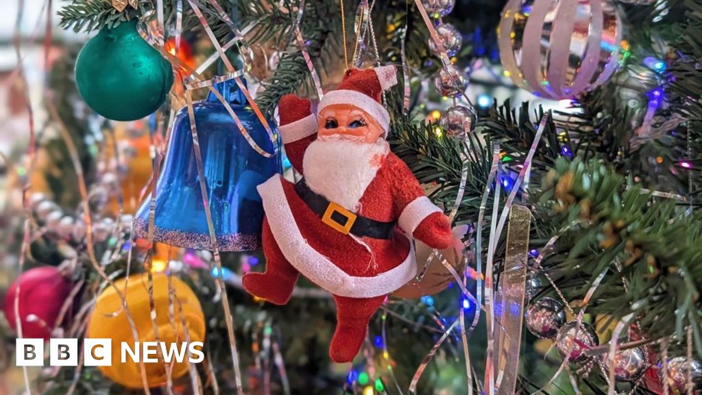 Why tinsel and colourful Christmas lights are on trend again