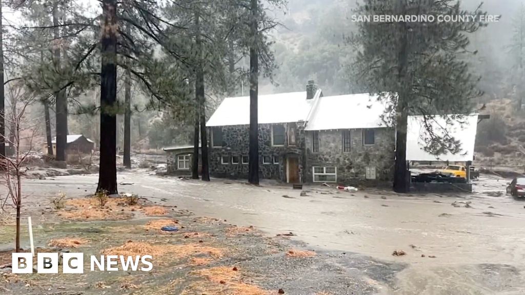 Heavy rain storms in California leave three dead as of Christmas night