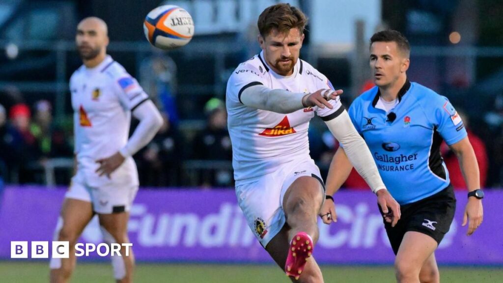 The Prem: Saracens 24-30 Exeter: Late Greg Fisilau and Henry Slade tries secure dramatic Chiefs win