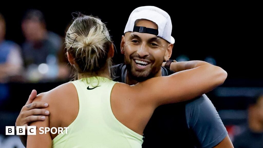 Aryna Sabalenka v Nick Kyrgios: Battle of the Sexes event ‘not damaging’ to women’s sport