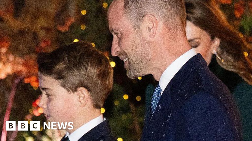 George joins Prince William in preparing meal for homeless