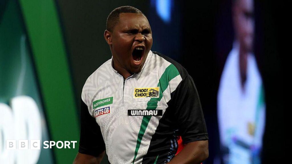 PDC World Darts Championship 2026: David Munyua stuns world number 18 Mike de Decker in first round PDC World Darts Championship 2026: David Munyua stuns world number 18 Mike de Decker in first round