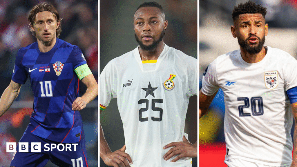 World Cup draw: Profiles of England’s group stage opponents Croatia, Panama and Ghana