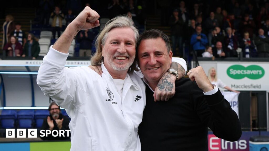 Macclesfield FC: Robbie Savage ‘feared failure’ after promotion as BBC documentary goes behind the scenes