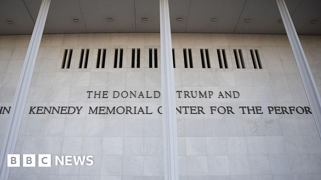 Artists cancel Kennedy Center shows after Trump name change