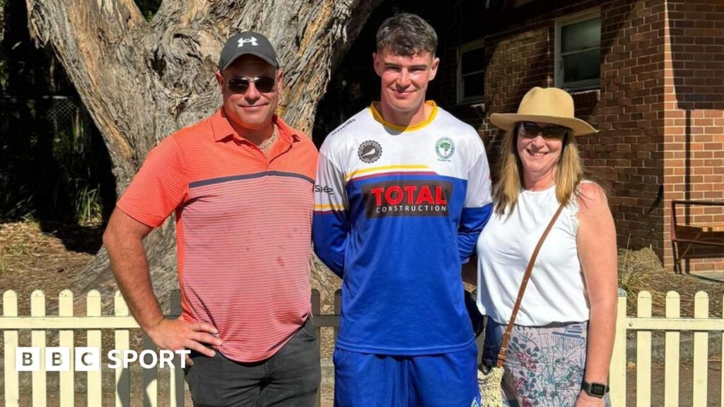 Josh Baker’s parents on how watching England in Australia is helping them with grief