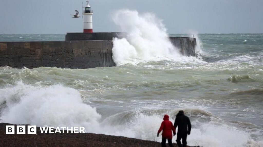 Storm Bram named with severe weather warnings for rain and damaging winds