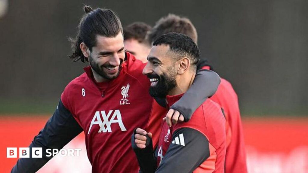 Mohamed Salah takes part in Liverpool training after outburst