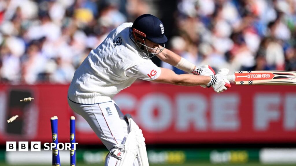 Ashes 2025-26: Michael Vaughan says MCG pitch is ‘unfair’ and ‘done too much’ as England and Australia bowled out for low scores