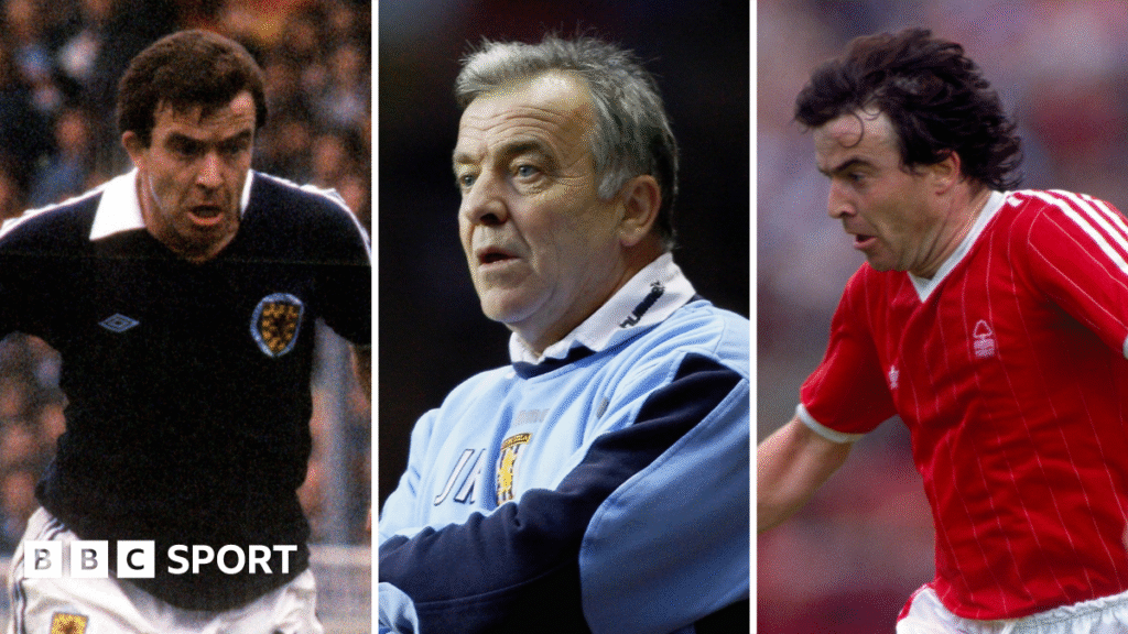 John Robertson: Former Scotland, Aston Villa and Nottingham Forest winger dies aged 72