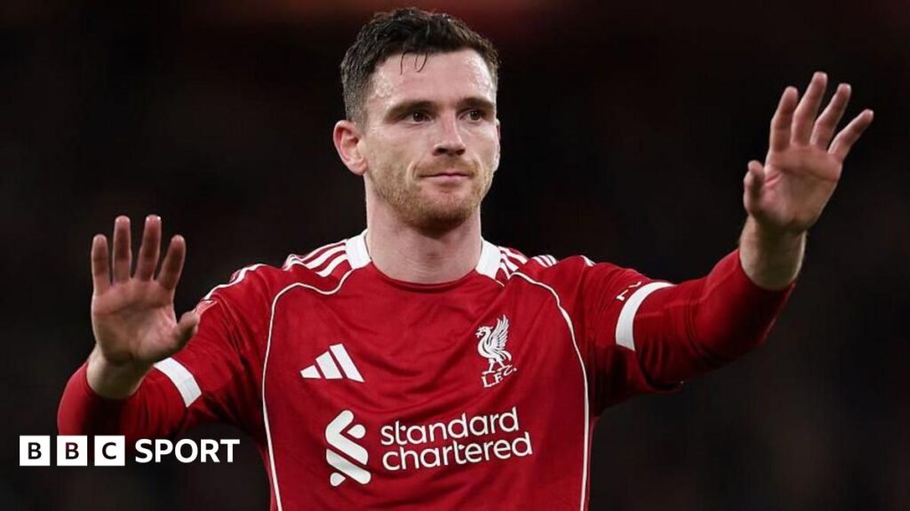 Andy Robertson: I want to stay at Liverpool but nothing’s decided