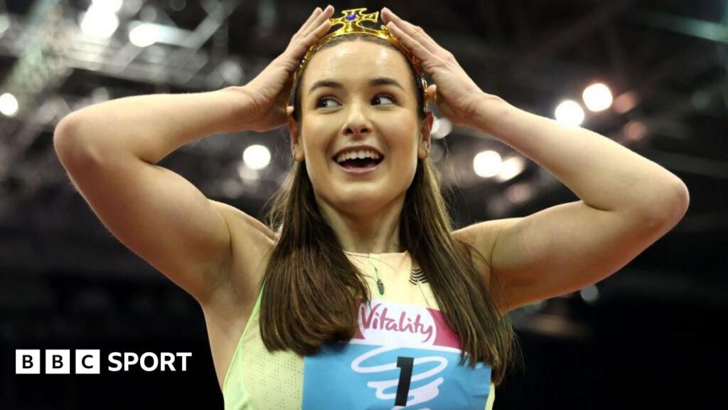 Isabelle Boffey sets second fastest GB indoor 800m time