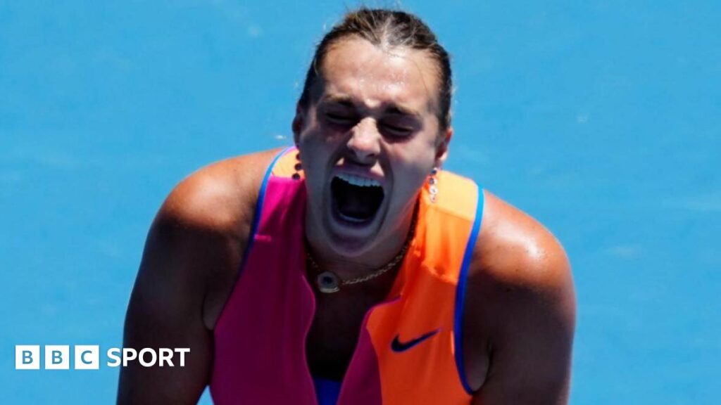Australian Open 2026: Aryna Sabalenka ’emotionally all over the place’ but battles past Anastasia Potapova