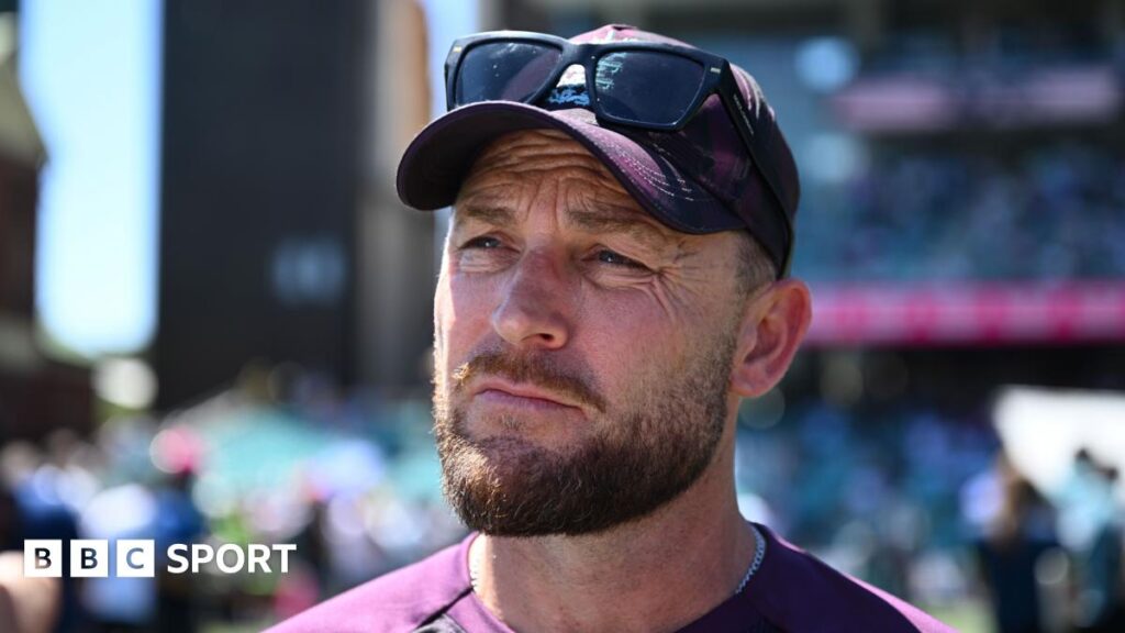 Brendon McCullum: England head coach says maybe ‘someone better’ if he cannot ‘steer ship’
