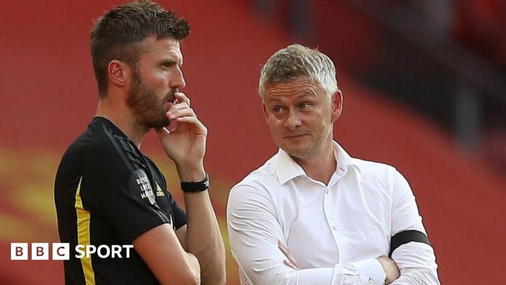 Manchester United caretaker manager: Michael Carrick and Ole Gunnar Solskjaer are front runners