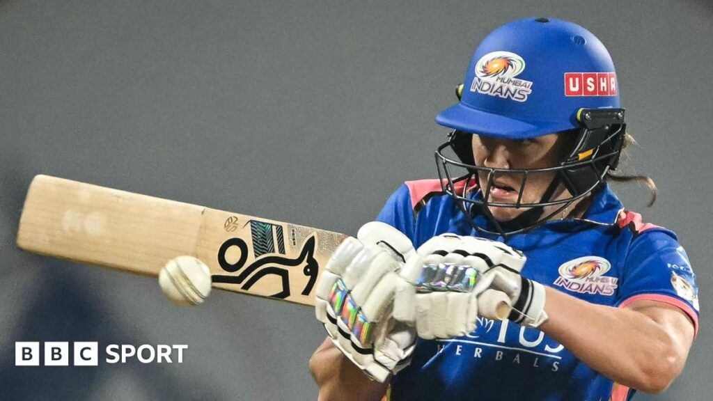 WPL: Nat Sciver-Brunt whacks first century in Women’s Premier League history as Mumbai Indians beat RCB