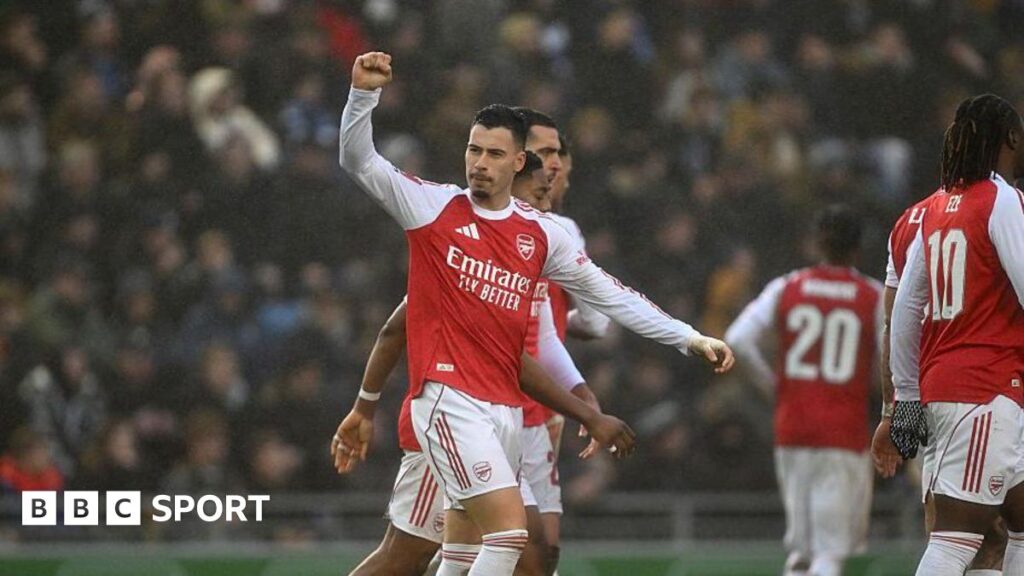 Gabriel Martinelli hat-trick shows ‘big personality’, says Mikel Arteta