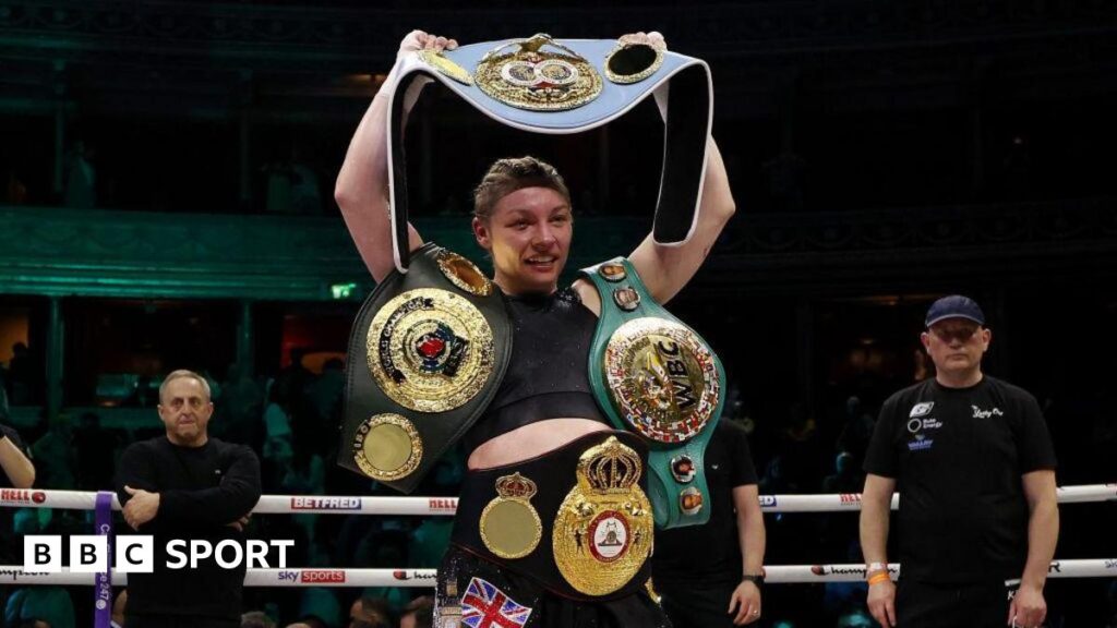 Lauren Price to defend world titles on BBC Two in April against Stephanie Pineiro Aquino