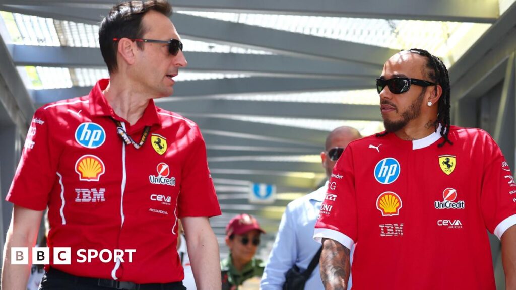Lewis Hamilton’s Ferrari race engineer moved to new role