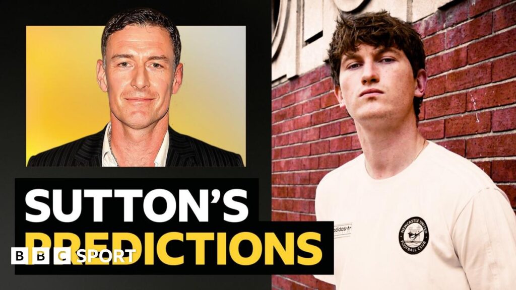 Premier League predictions: Chris Sutton v singer-songwriter Andrew Cushin – and AI