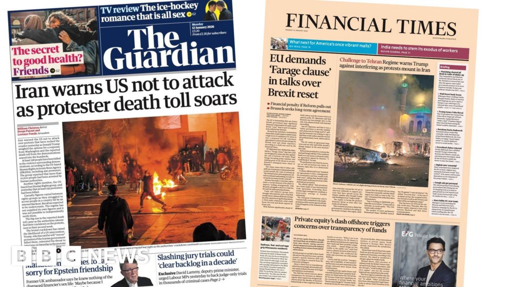 ‘Protester death toll soars’ and ‘EU demands “Farage clause”‘