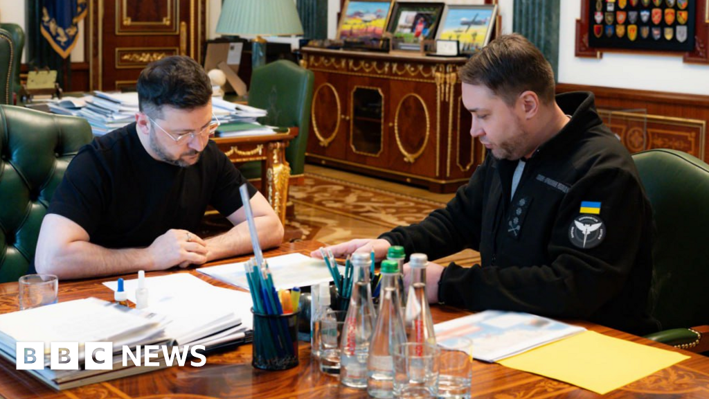 Zelensky names spy chief to head presidential office