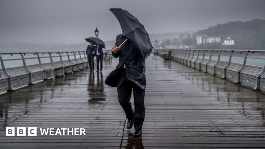 Weather warnings issued for heavy rain and flooding risk in parts of the UK