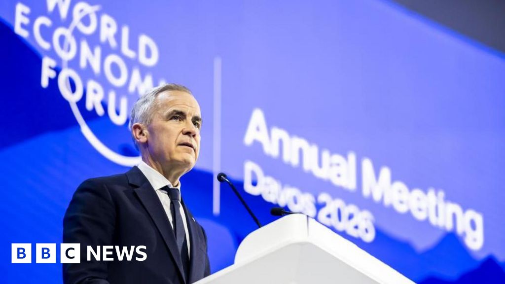 Carney says the old world order ‘is not coming back’ in Davos speech