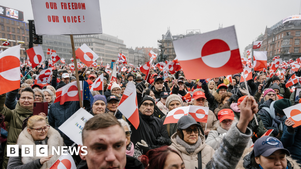 Protests in Greenland and Denmark against Trump plans