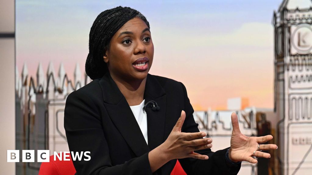 Kemi Badenoch says Conservatives will channel public’s anger at Labour