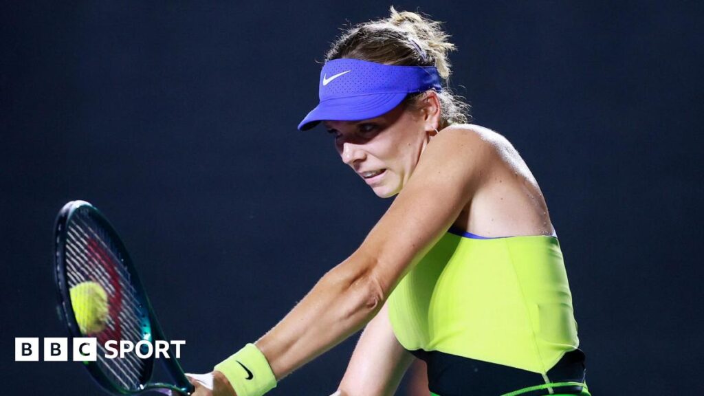 Merida Open: Katie Boulter loses to Jasmine Paolini in last eight