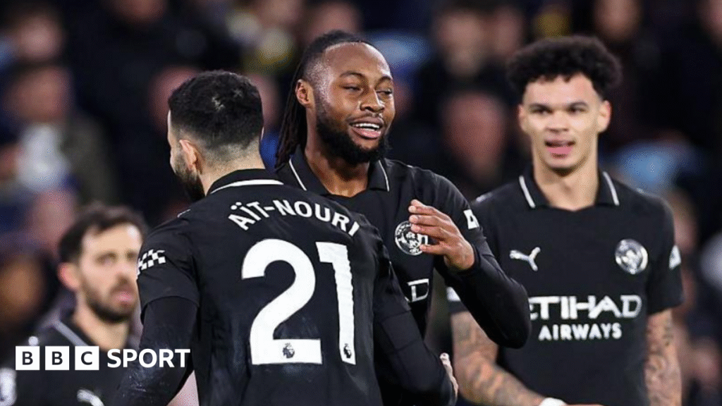 Leeds 0-1 Man City: Antoine Semenyo takes goalsoring burden off Erling Haaland