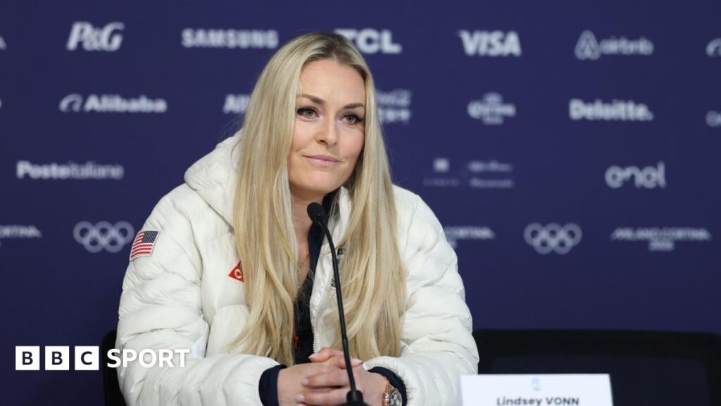 Lindsey Vonn has ruptured ACL but will compete at Winter Olympics