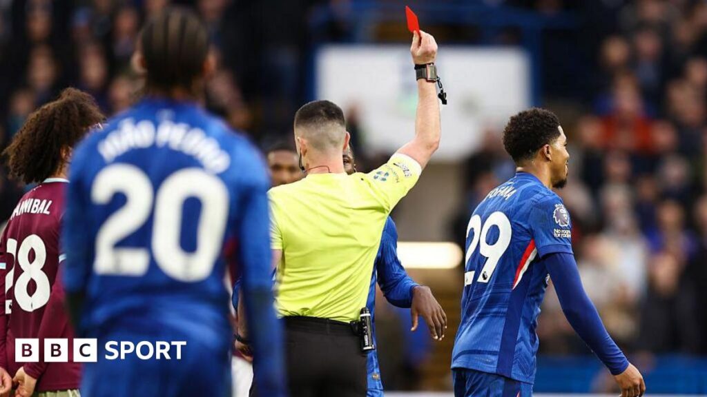 Chelsea 1-1 Burnley: Red cards and poor home form – Blues ‘set fire to points’ Chelsea 1-1 Burnley: Red cards and poor home form – Blues ‘set fire to points’