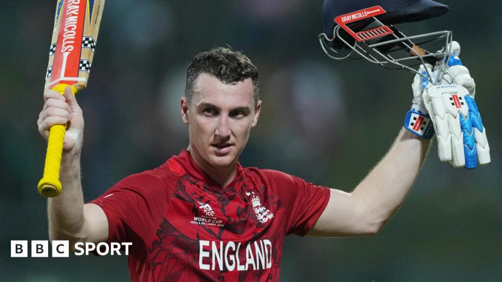 T20 World Cup: Harry Brook leads England into semi-finals with stunning century in win over Pakistan