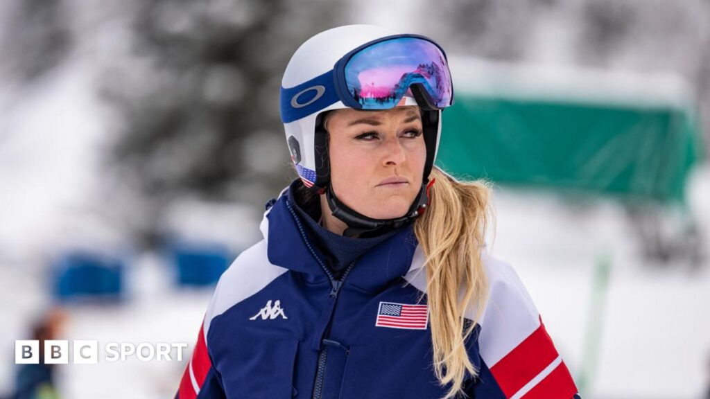 Lindsey Vonn: American skier has ‘no regrets’ after sustaining tibia fracture in crash at Winter Olympics