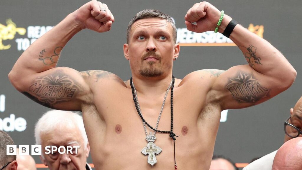 Usyk vs Verhoeven: Oleksandr Usyk to defend WBC title against kickboxer Rico Verhoeven in Egypt Usyk vs Verhoeven: Oleksandr Usyk to defend WBC title against kickboxer Rico Verhoeven in Egypt