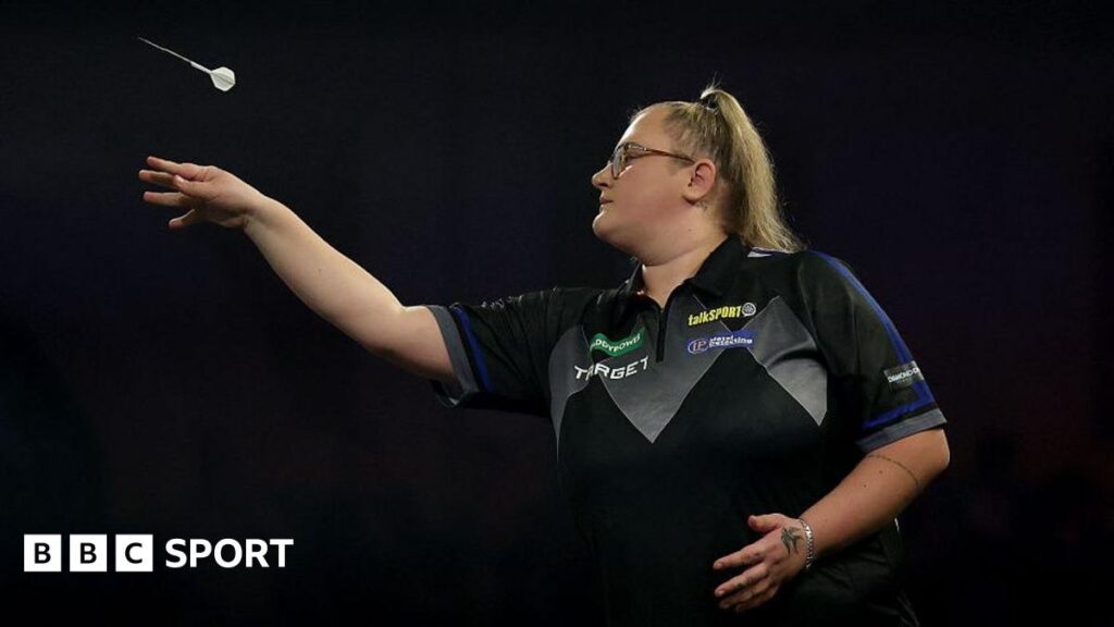 Beau Greaves: Doncaster thrower makes history as first woman to hit nine-darter on PDC ProTour