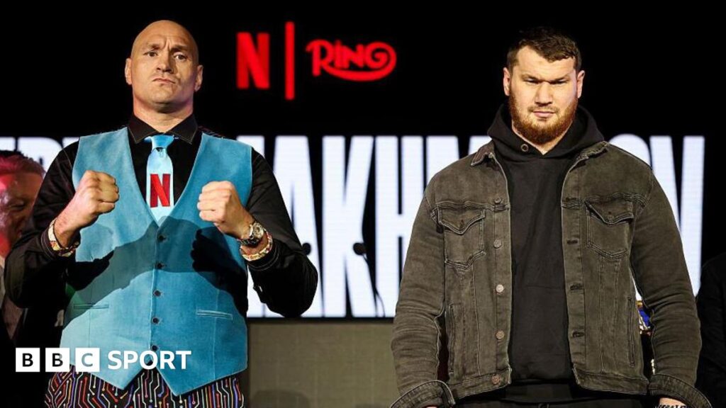 Tyson Fury vs Arslanbek Makhmudov: Briton says he will ‘make boxing great again’ with return