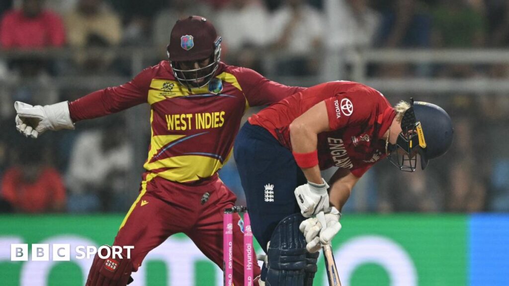 T20 World Cup: England lose by 30 runs to West Indies in Mumbai