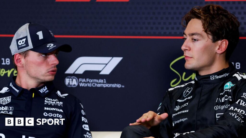 George Russell ‘wants to go head-to-head’ with Max Verstappen in 2026