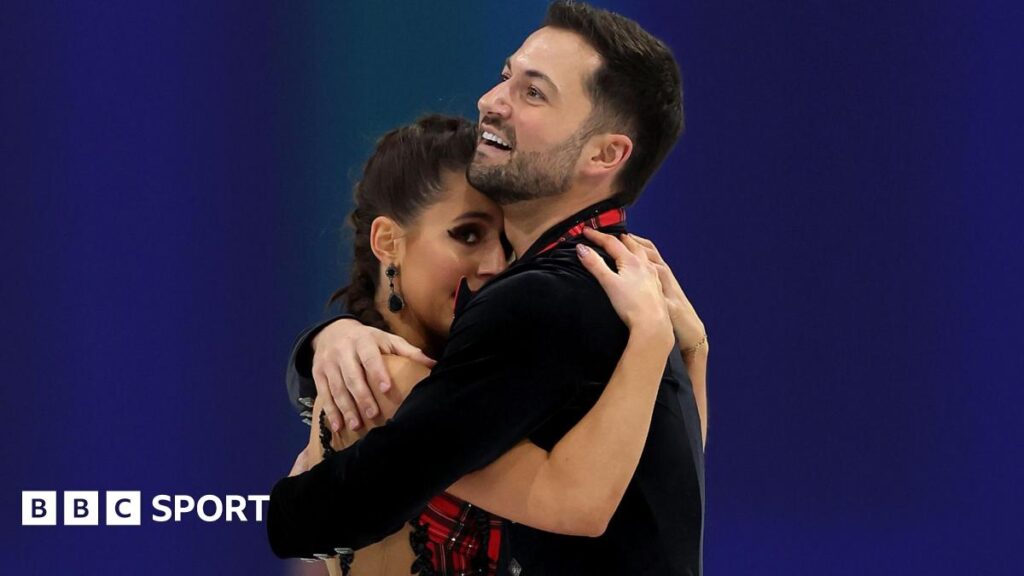 2026 Winter Olympics: GB’s Lilah Fear & Lewis Gibson miss out on figure skating medal