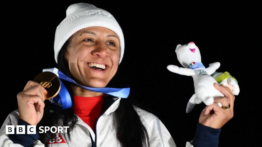 Elana Meyers Taylor makes Winter Olympic history as oldest gold medal winner Elana Meyers Taylor makes Winter Olympic history as oldest gold medal winner