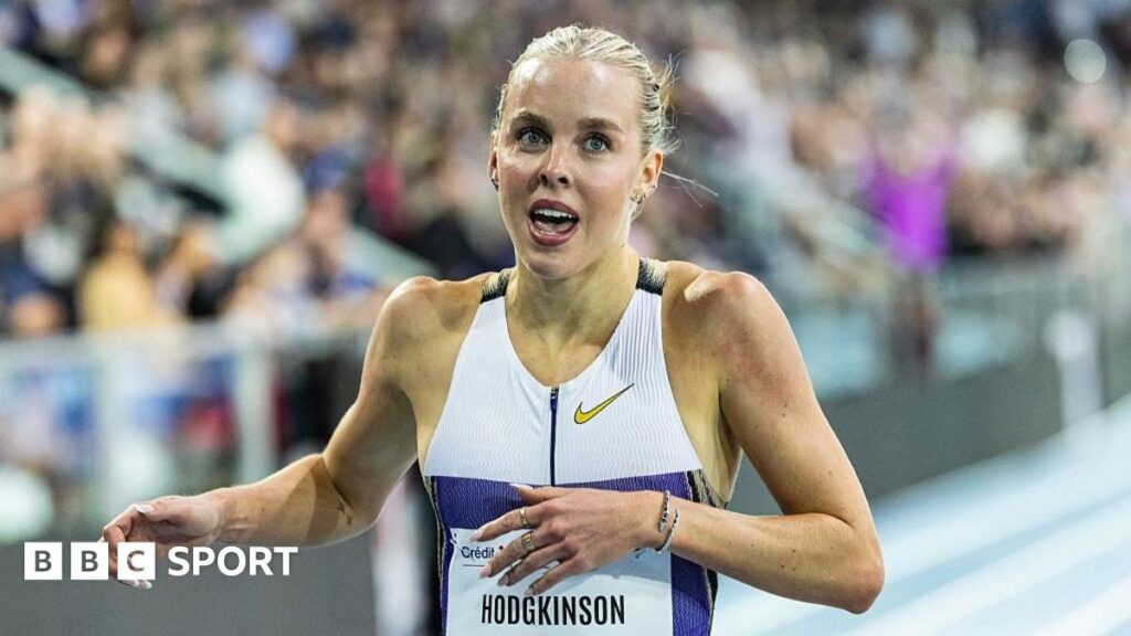 Keely Hodgkinson: How Olympic champion broke indoor 800m world record